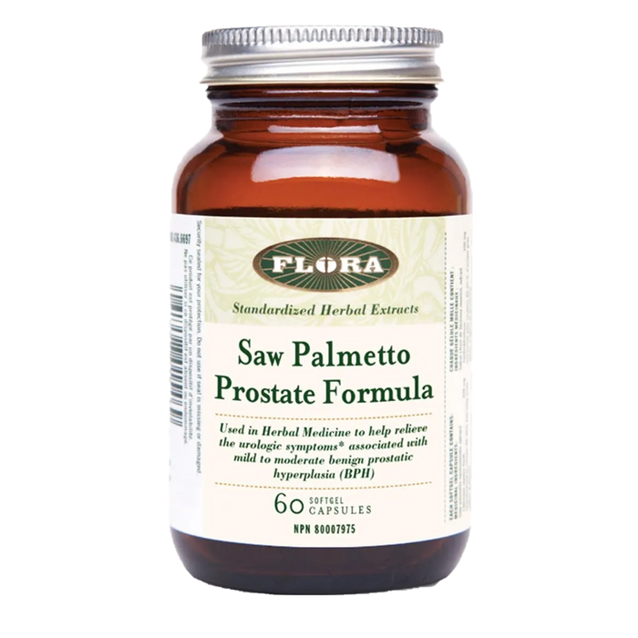 Flora Saw Palmetto Prostate Formula 60 Softgels