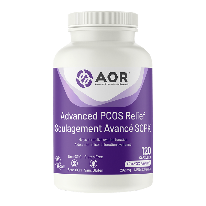 AOR Advanced PCOS Relief 282mg 120 Capsules