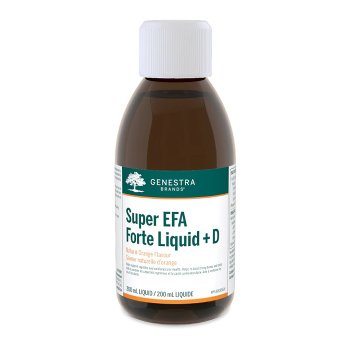 Genestra Super EFA Forte Liquid +D Orange 200mL