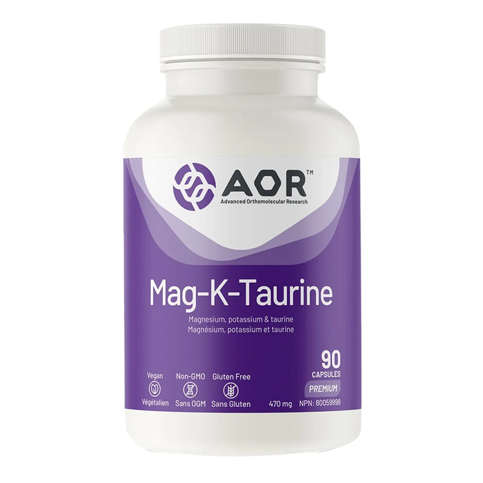 AOR Mag-K-Taurine 470 mg 90 Capsules