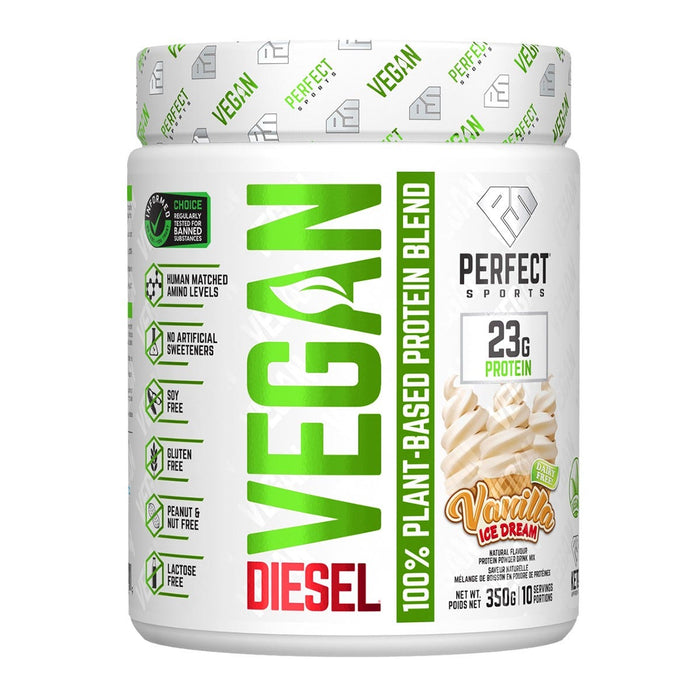 Perfect Sports Diesel Vegan Protein Vanilla Ice Dream 350g