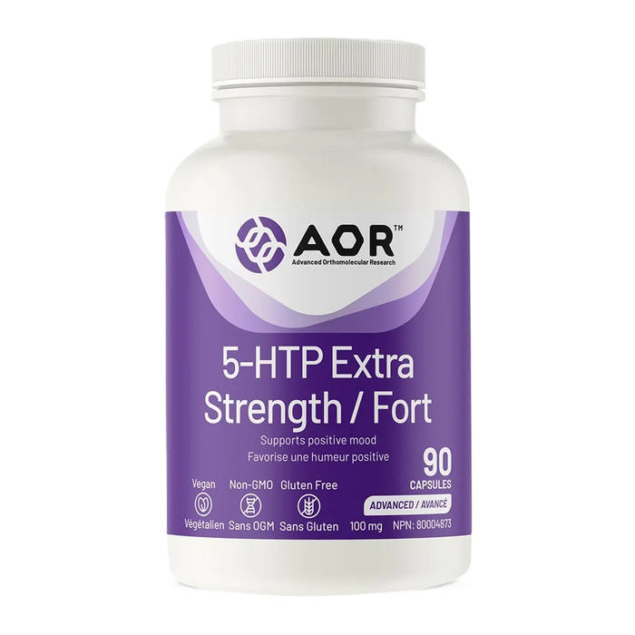 AOR 5-HTP Extra Strength 100mg 90 Capsules