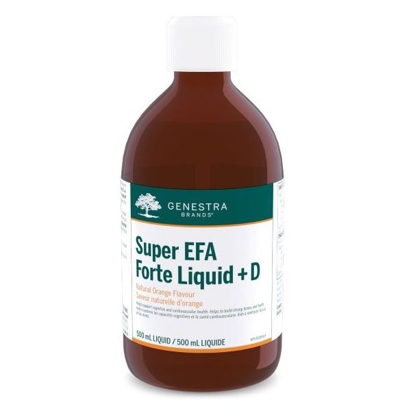 Genestra Super EFA Forte Liquid +D Orange 500mL