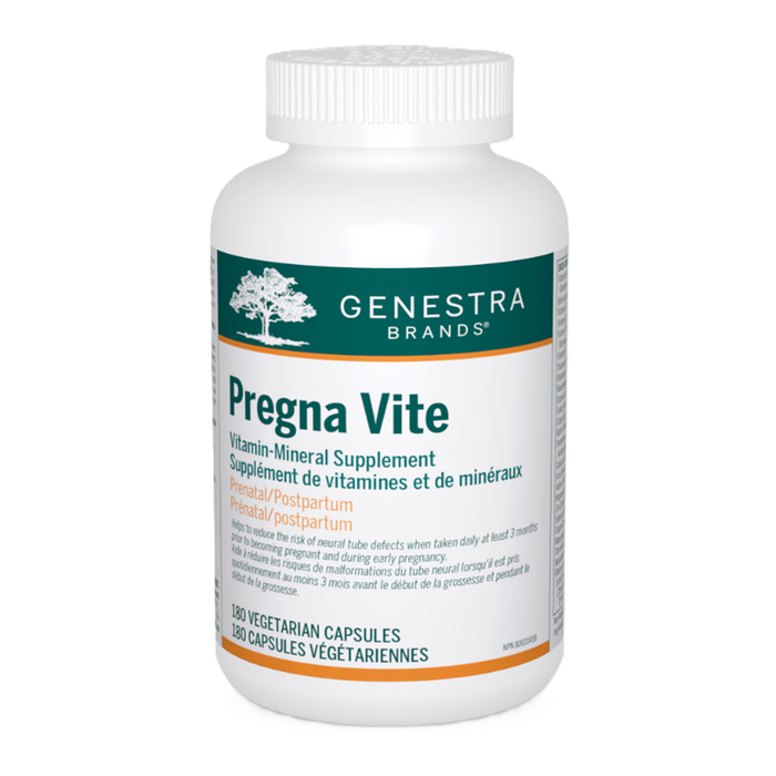 Genestra Pregna Vite 180 Veggie Caps