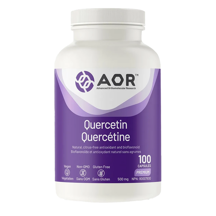 AOR Quercetin 500mg 100 Capsules