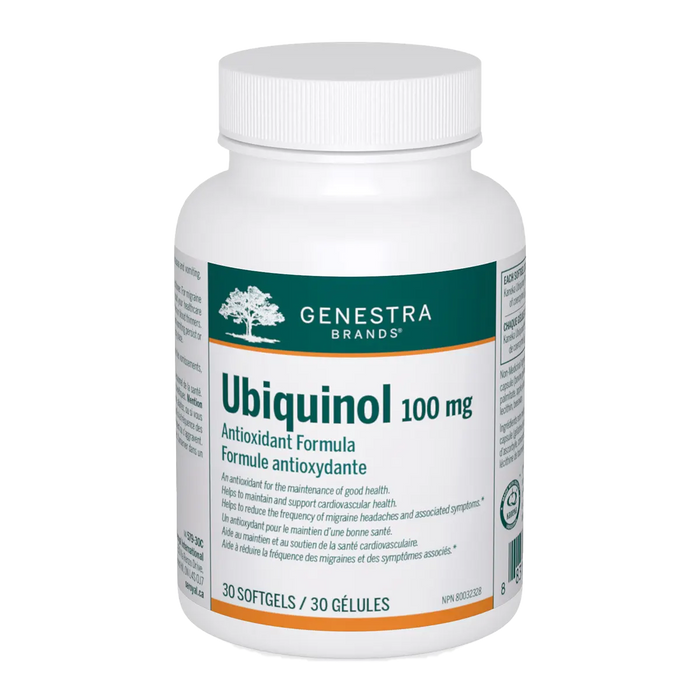 Genestra Ubiquinol 100mg 30 Softgel