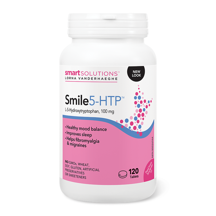 Smart Solutions Smile 5-HTP 120 Tablets