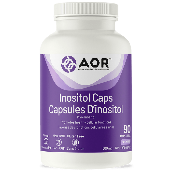 AOR Inositol 500mg 90 Capsules