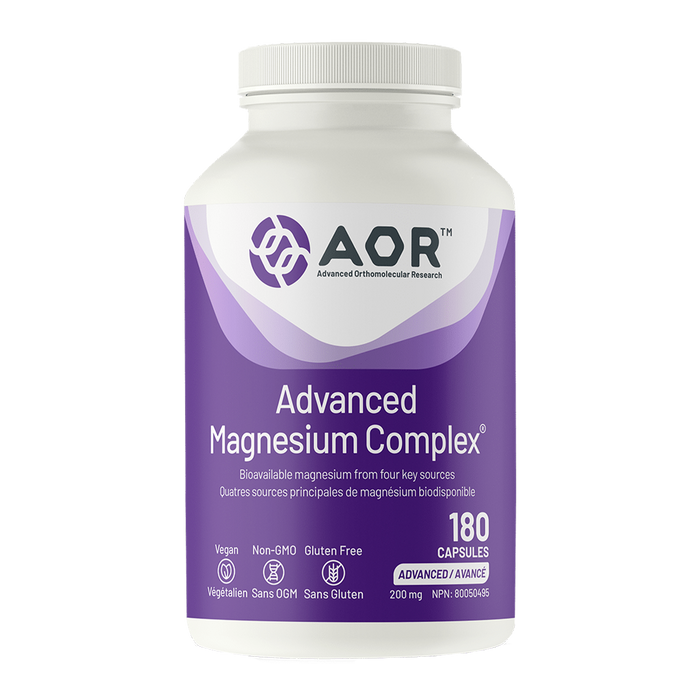 AOR Advanced Magnesium Complex 200 mg 180 Capsules