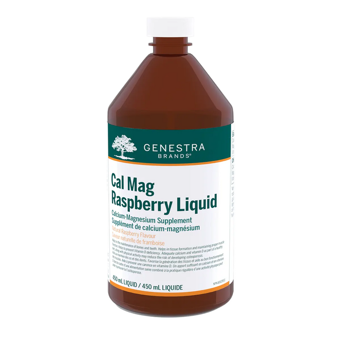 Genestra Cal Mag Liquid Raspberry 450mL