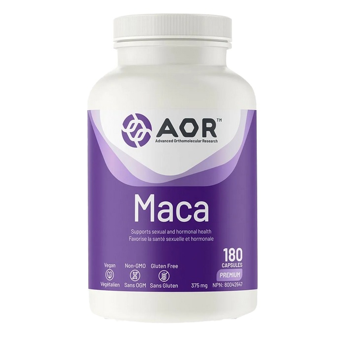 AOR Maca 375mg 180 Capsules