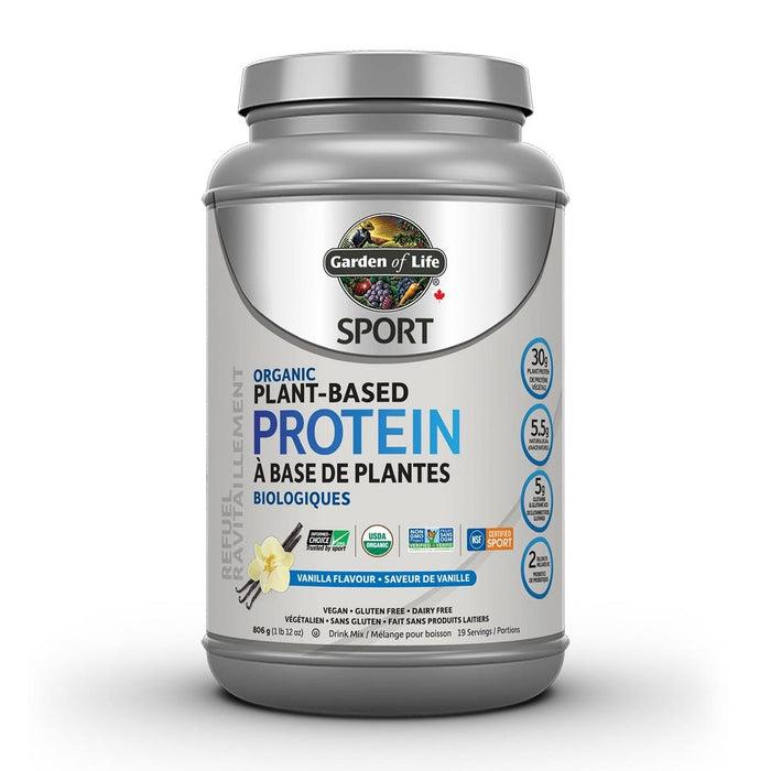 Garden of Life Sport Organic Plant-Based Protein Vanilla 806g