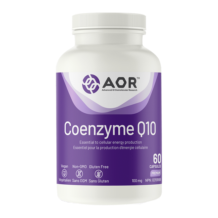 AOR Coenzyme Q10 100mg 60 Capsules