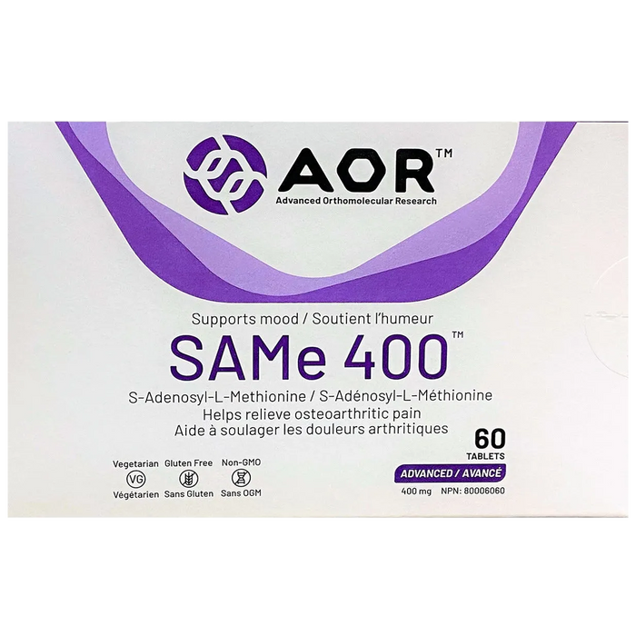 AOR SAMe 400 400mg 60 Tablets