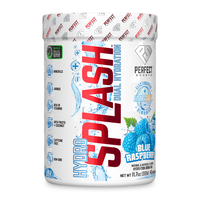 Perfect Sports Hydro Splash Blue Raspberry 45 Servings