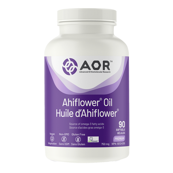 AOR Ahiflower Oil 90 Softgels