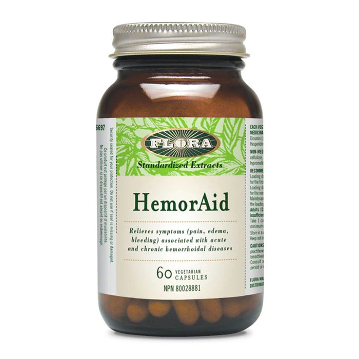 Flora Hemor Aid 60 Veggie Caps