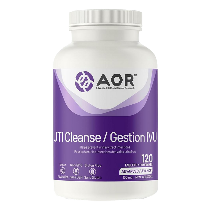 AOR UTI Cleanse 100mg 120 Tablets