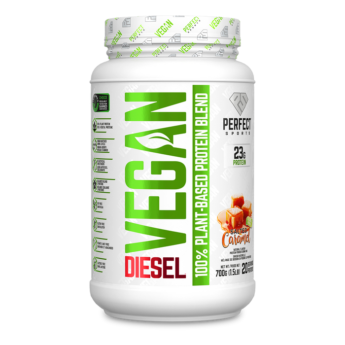 Perfect Sports Diesel Vegan Protein Salted Caramel 700g