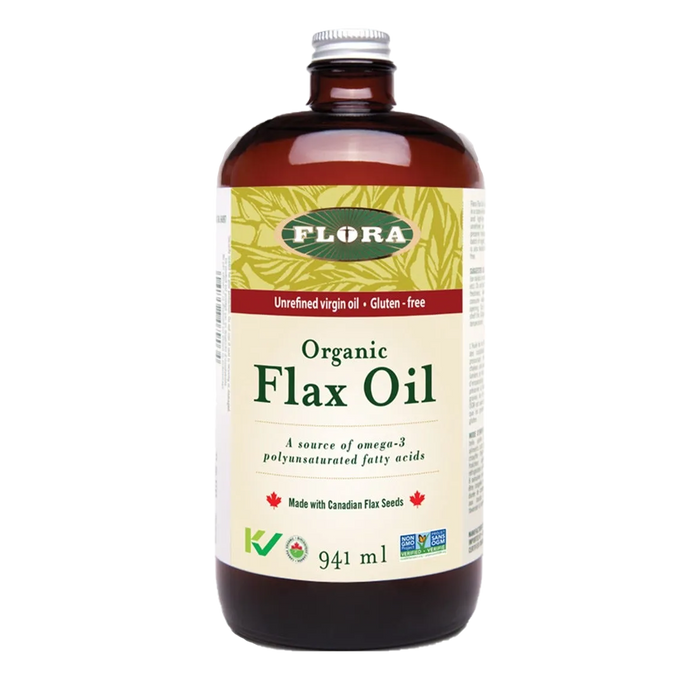 Flora Organic Flax Oil 941mL