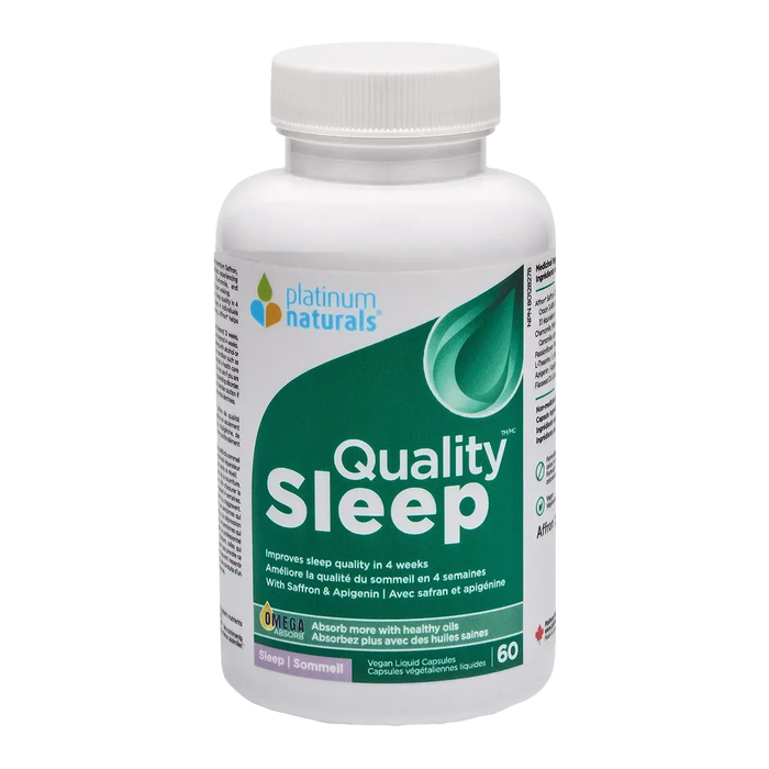 Platinum Naturals Quality Sleep 60 Vegan Liquid Capsules