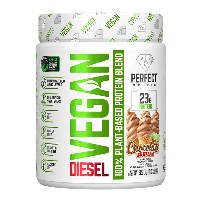 Perfect Sports Diesel Vegan Protein Chocolate Ice Dream 350g