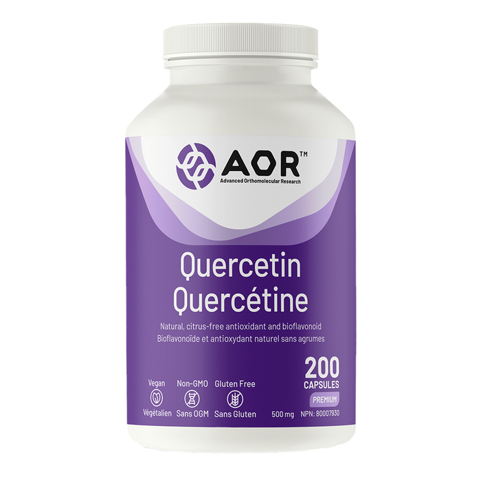 AOR Quercetin 500mg 200 Capsules