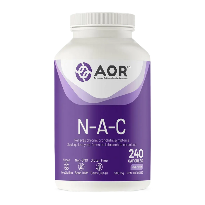 AOR N-A-C 500mg 240 Capsules