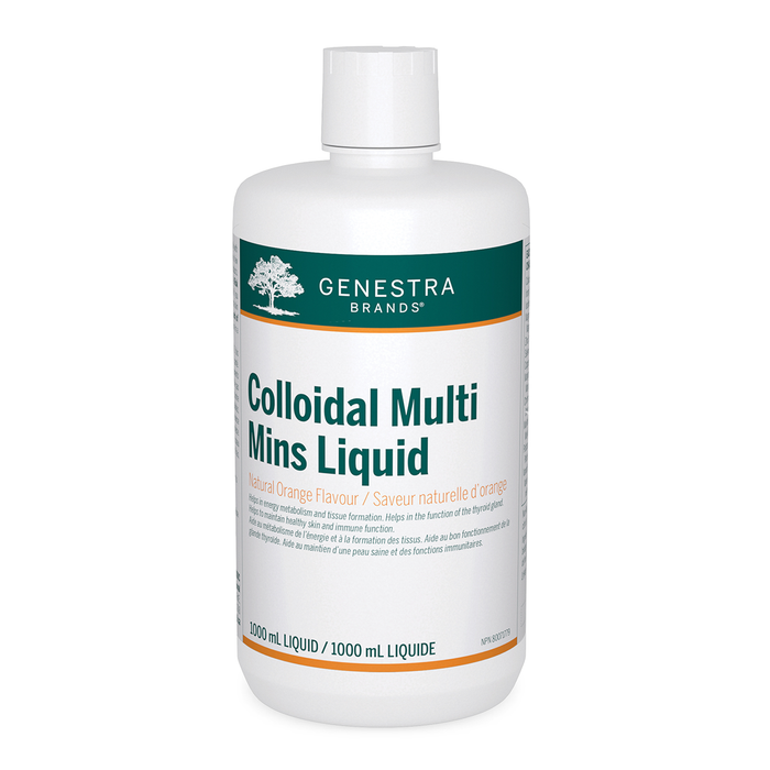 Genestra Colloidal Multi Mins Liquid Natural Orange 1000mL