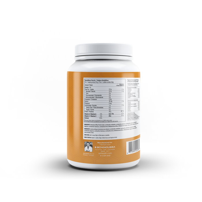 Schinoussa Probiotic Whey Pumpkin Spice Latte 454g