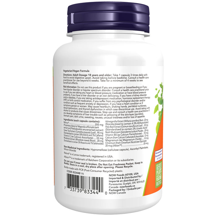 NOW Super Cortisol Support 90 Veggie Caps