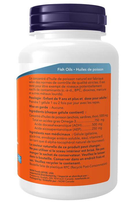 NOW DHA-500 90 Softgels