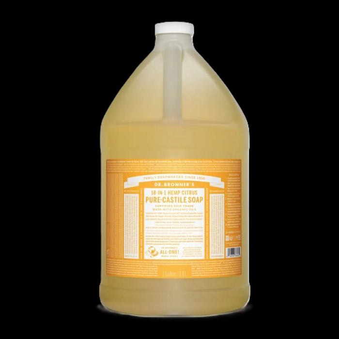 Dr. Bronner's 18-In-1 Pure-Castile Soap Citrus 3.8L