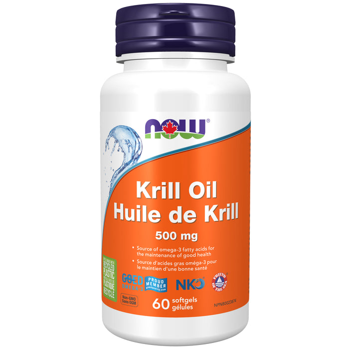 NOW Neptune Krill Oil 500mg 60 Softgels