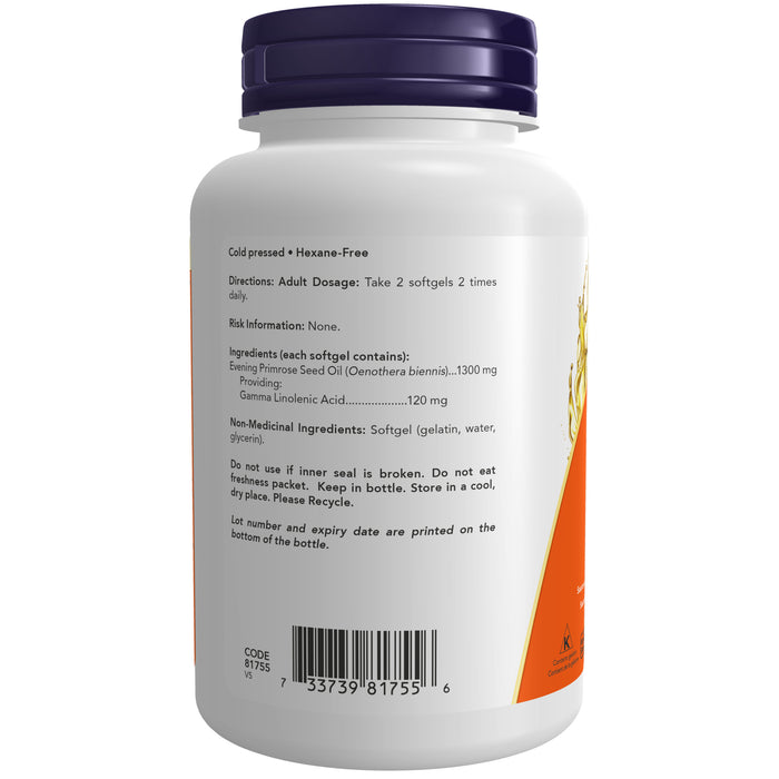 NOW Super Primrose Oil 1300mg 60 Softgels