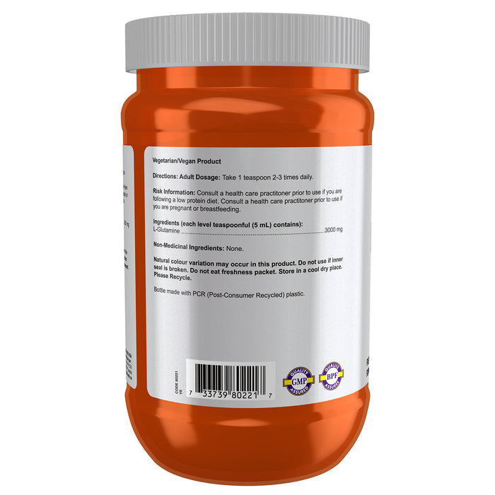 NOW L-Glutamine Powder 454g