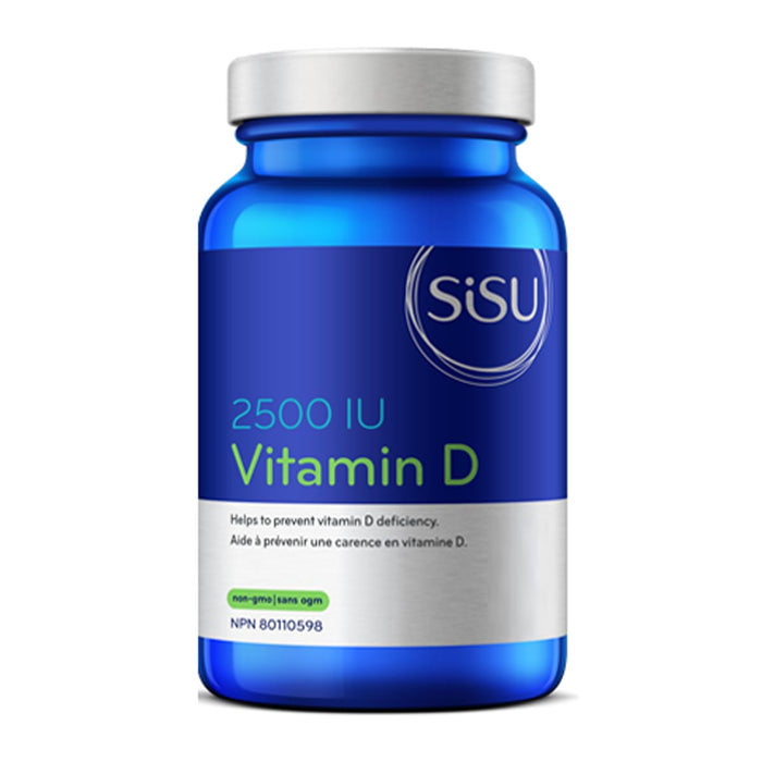 Sisu Vitamin D3 2500 IU 180 Tablets