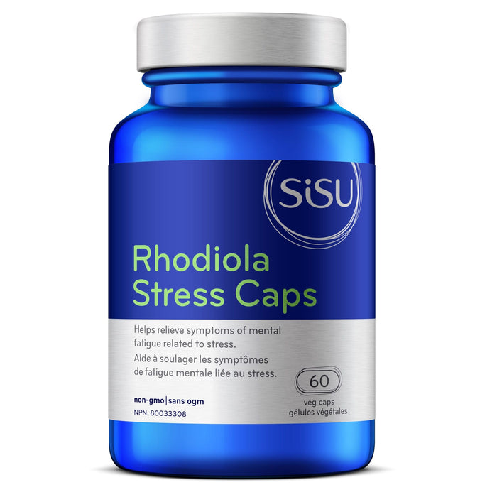 Sisu Rhodiola Stress 60 Veggie Caps