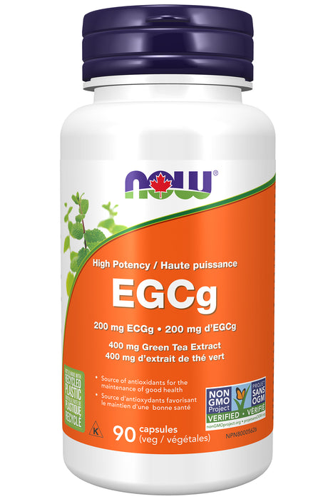 NOW EGCg Green Tea Extract 400mg 90 Veggie Caps