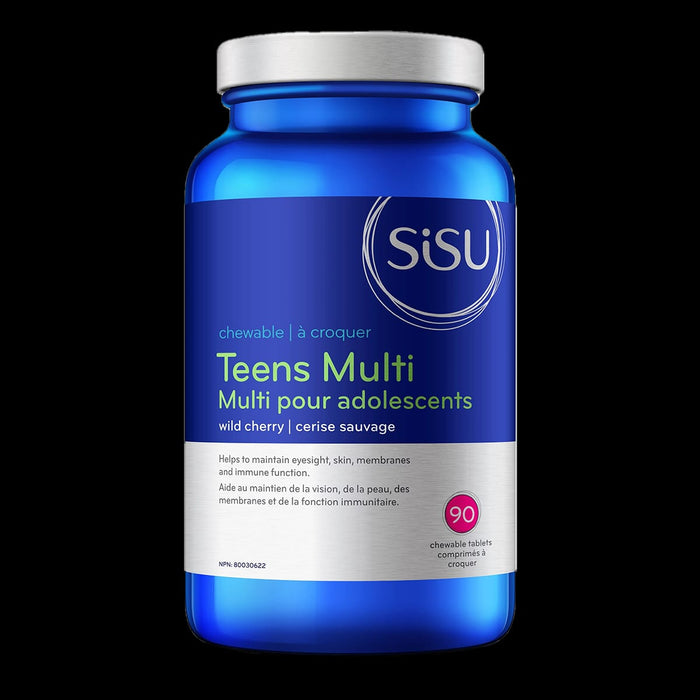 Sisu Teen's Multi Wild Cherry 90 Chewable Tablets