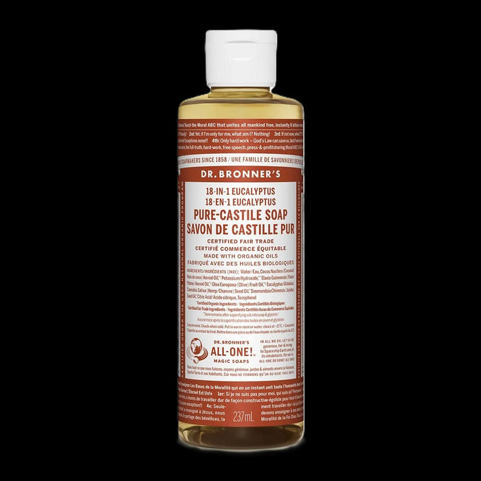 Dr. Bronner's 18-In-1 Pure-Castile Soap Eucalyptus 237mL