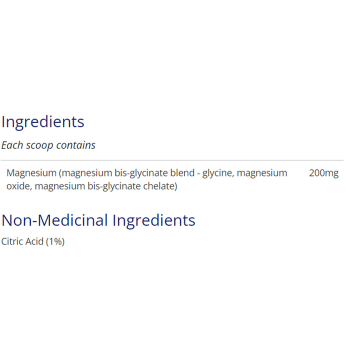 CanPrev Magnesium BisÂ·Glycinate 200 Gentle Powder 120 g