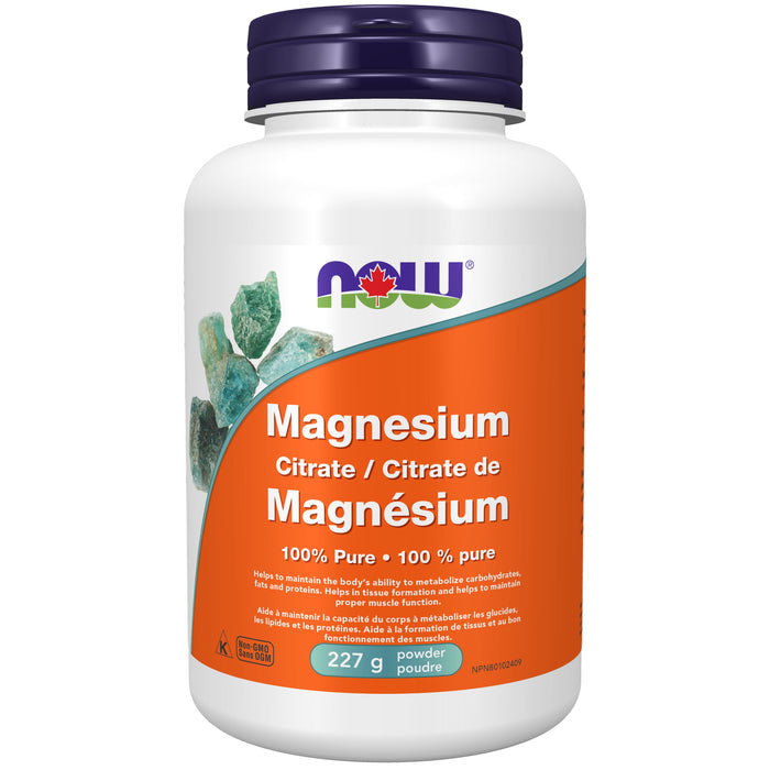 NOW Magnesium Citrate 227g