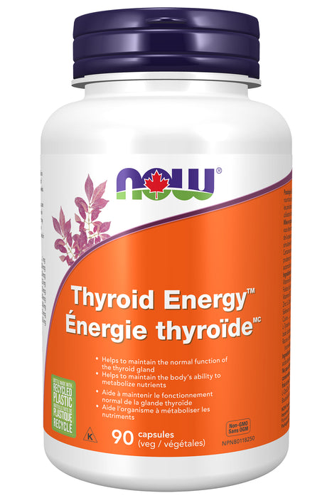 NOW Thyroid Energy 180 Veggie Caps