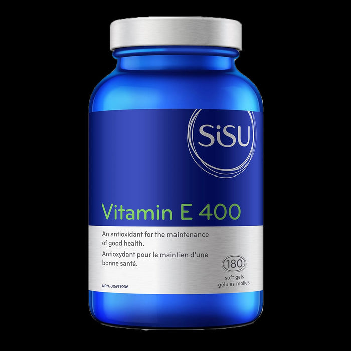 Sisu Vitamin E 400 IU 180 Softgels