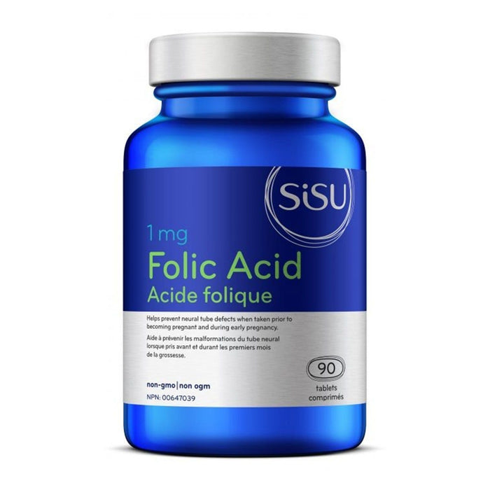 Sisu Folic Acid 1mg 90 Tablets