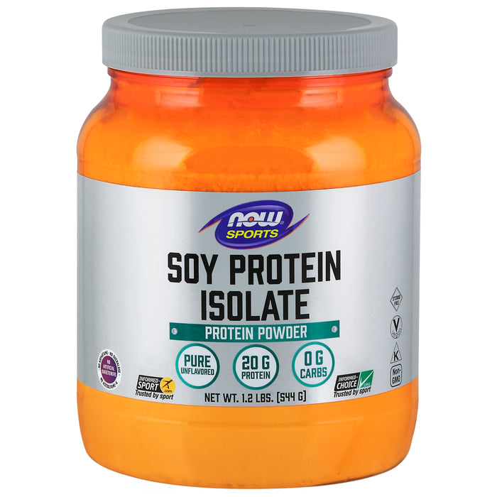 NOW Soy Protein Isolate Unflavoured 544g