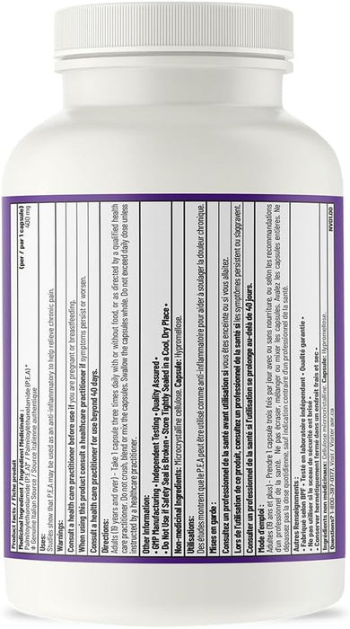 AOR P.E.A.k Activate 400mg 180 Capsules