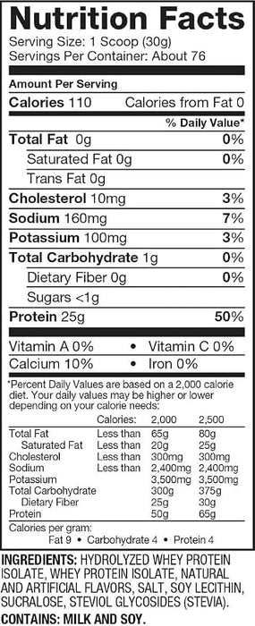 Dymatize ISO 100 Hydrolyzed Protein Cinnamon Churro 5lbs