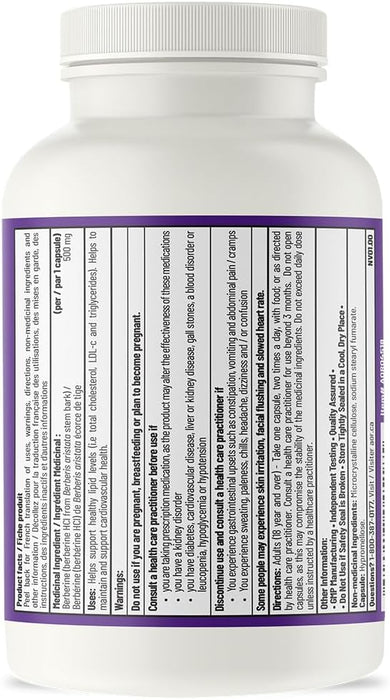 AOR Berberine 120 Capsules